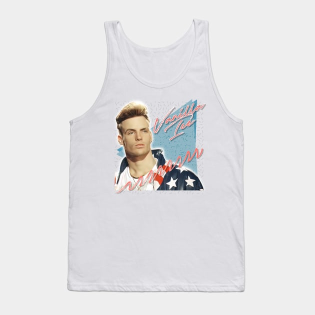 Vanilla Ice / 90s Aesthetic Fan Art Design Tank Top by DankFutura